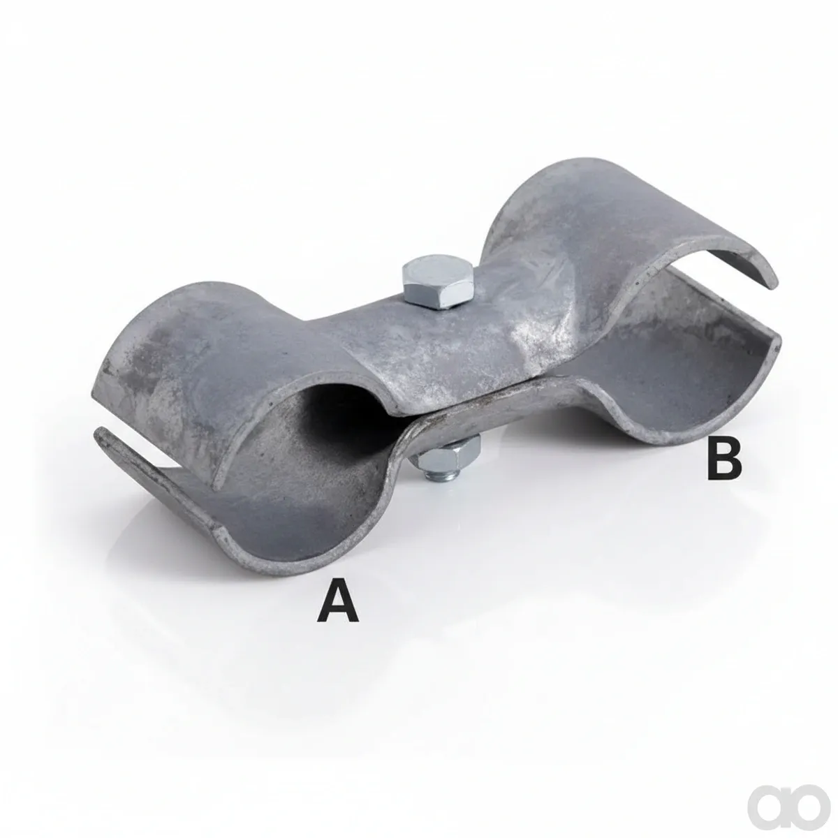 Prillinger - 00730526 - Double Clamp 2 Inch (60 mm) x 2
