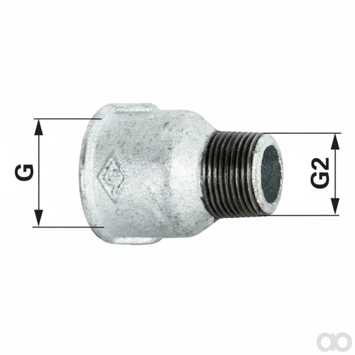 Prillinger - 00751113 - Reducer Nipple No.246 2 X 6/4