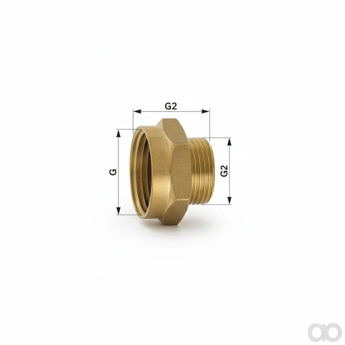 Prillinger - 00752050 - Reducing Nipple Ig 1/2 X Ag 3/