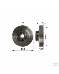 Prillinger - 00760174 - Sprocket Longlife T. 1/4