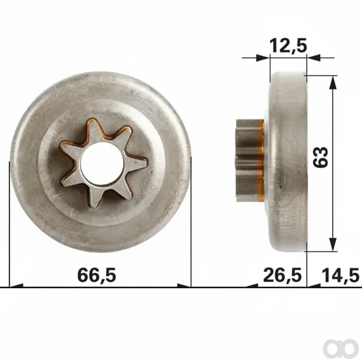 Prillinger - 00763290 - Sprocket Instead Of Ore
