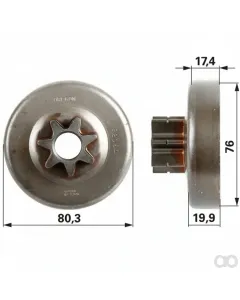 Prillinger - 00763820 - Sprocket Instead Of Ore