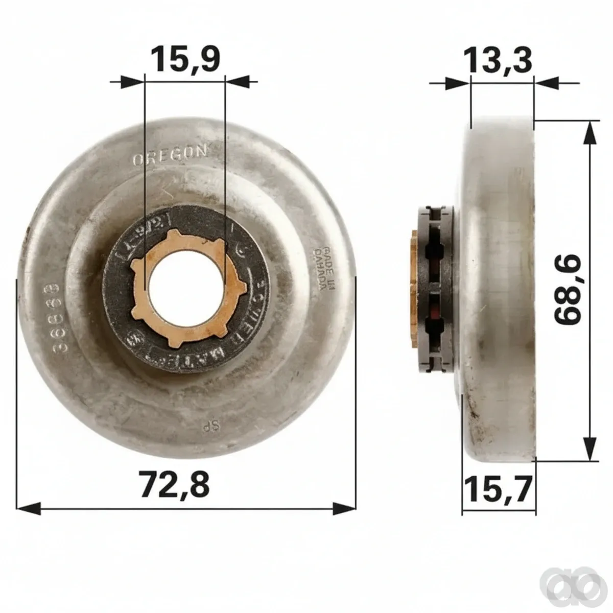 Prillinger - 00763850 - Ring Sprocket Instead Of Ore