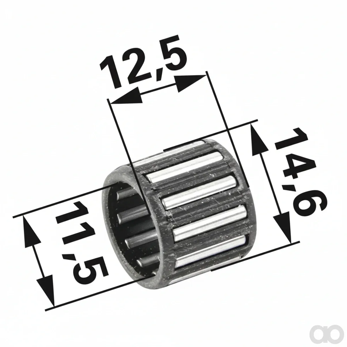 Prillinger - 00764382 - Needle Bearing OD: 14.6mm ID: 11.5mm