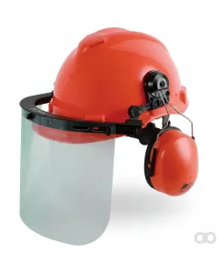 Prillinger - 00769265 - Forest Helmet with Plastic Visor