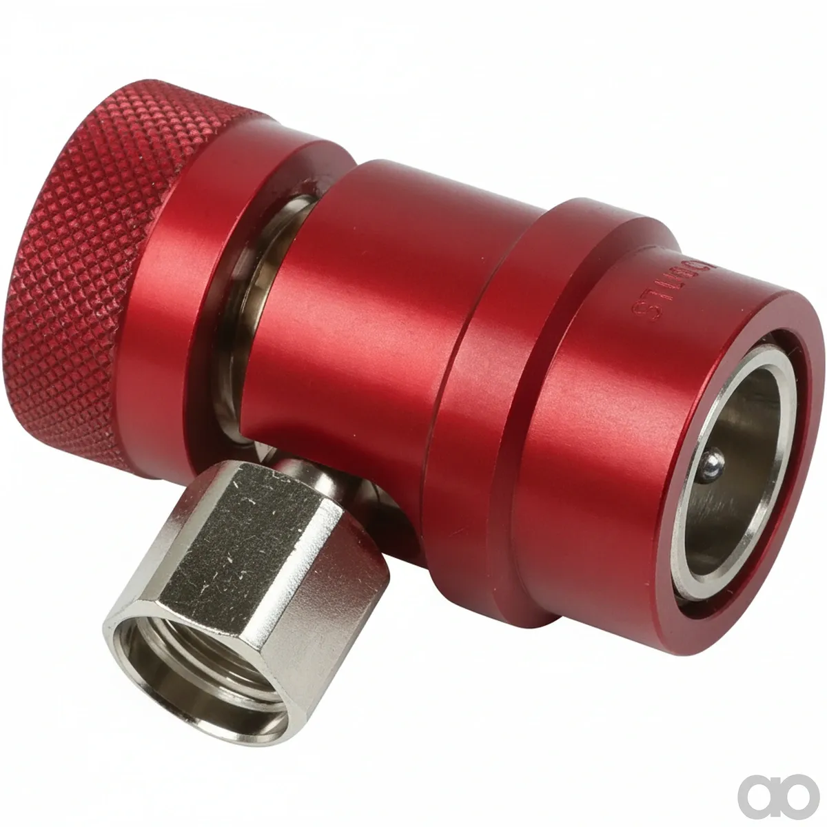 Prillinger - 00818948 - Quick Coupling AC R134A Red