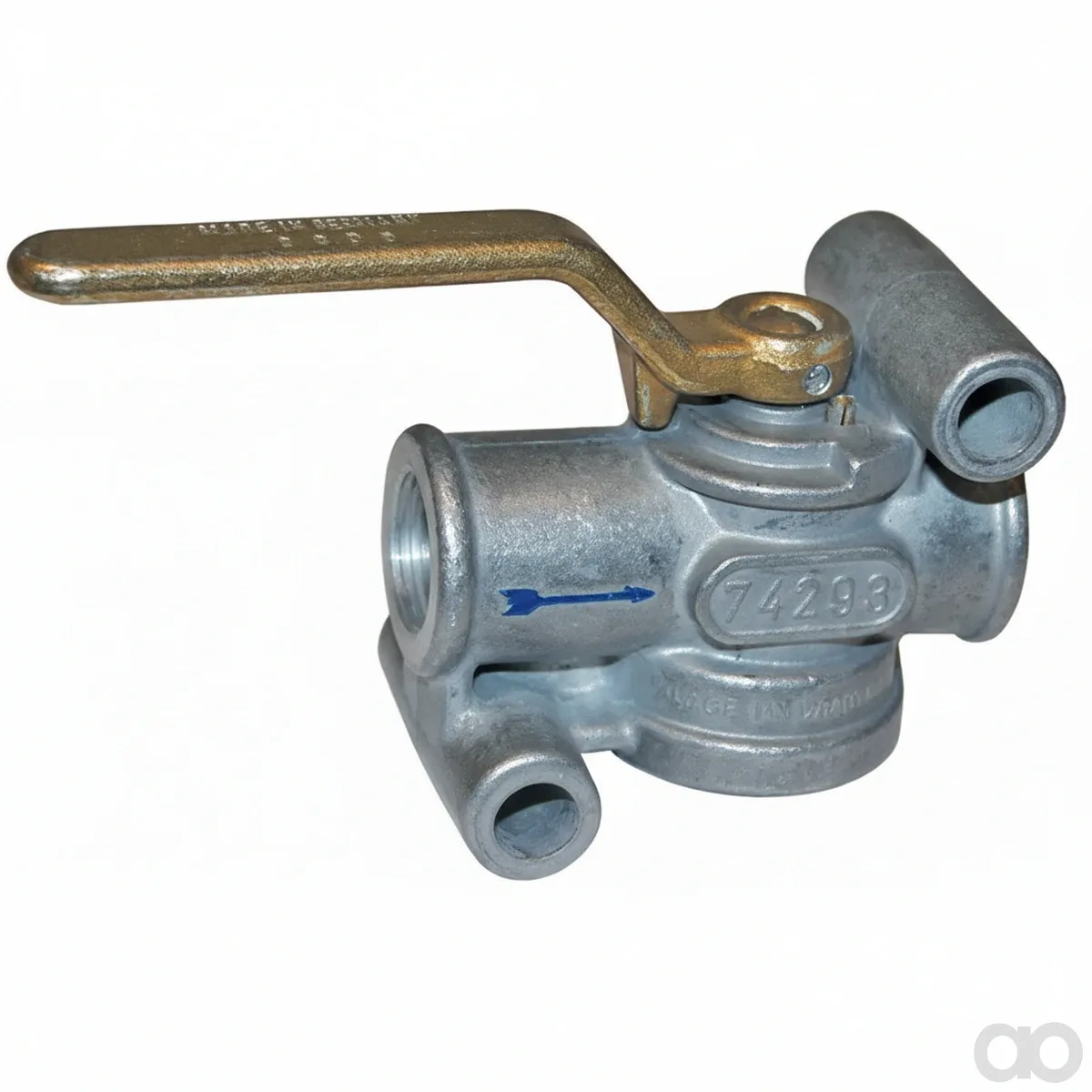 Prillinger - 00820225 - Compressed Air Shut-Off Valve 2x Ig M22