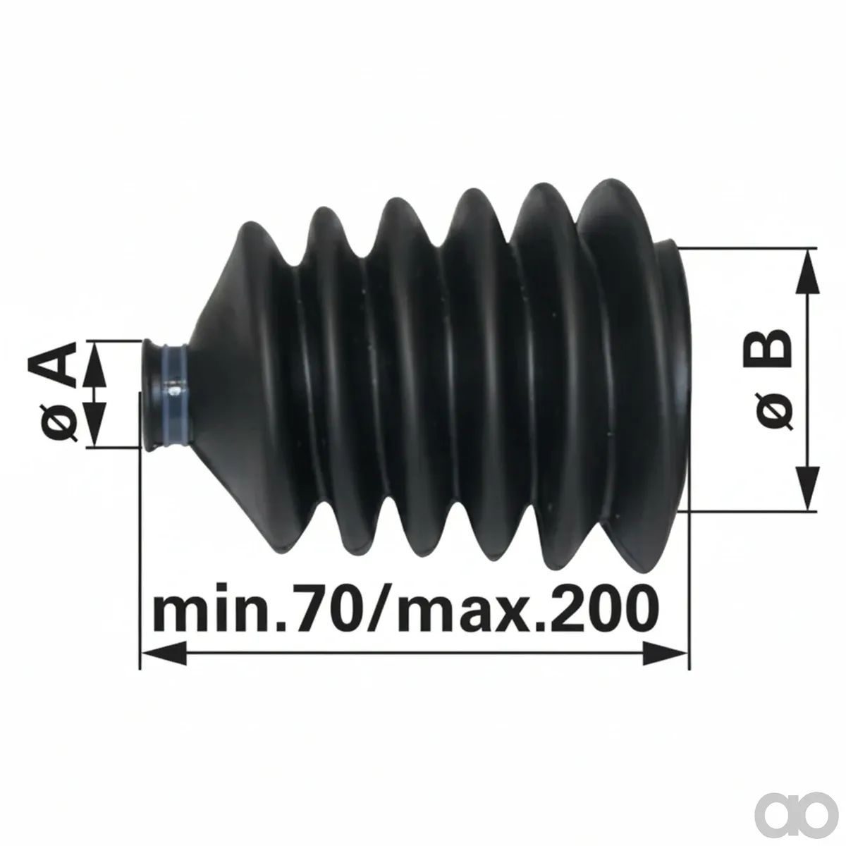Prillinger - 00822086 - Bellows Diameter 15/57