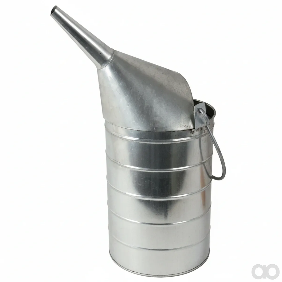 Prillinger - 00870342 - Oil Measuring Can Wmk 5000 Ml, White Metal