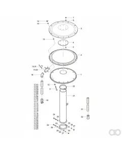 Rabe - 90014603 - Distributor Head Ring 30-40
