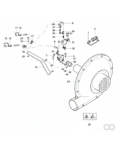 Rabe - 90016073 - Spreader Block Mounted