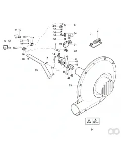 Rabe - 90223401 - Hydraulic Motor 8 CCM Kit