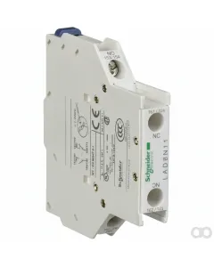 Schneider Electric - LAD8N11 - Auxiliary Contact Block 1m+1v-Contact