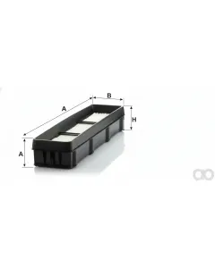SF Filter - SKL461881 - Panel Cabin Filter