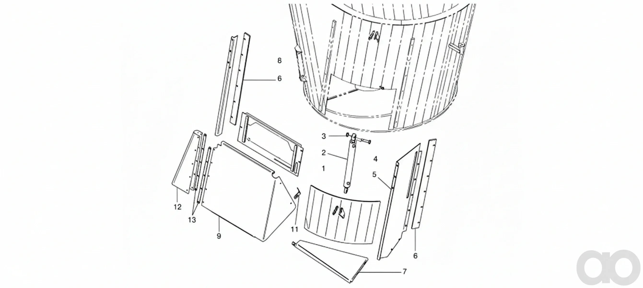 Siloking - 704854 - Screw Locking Angle Cover Conveyor