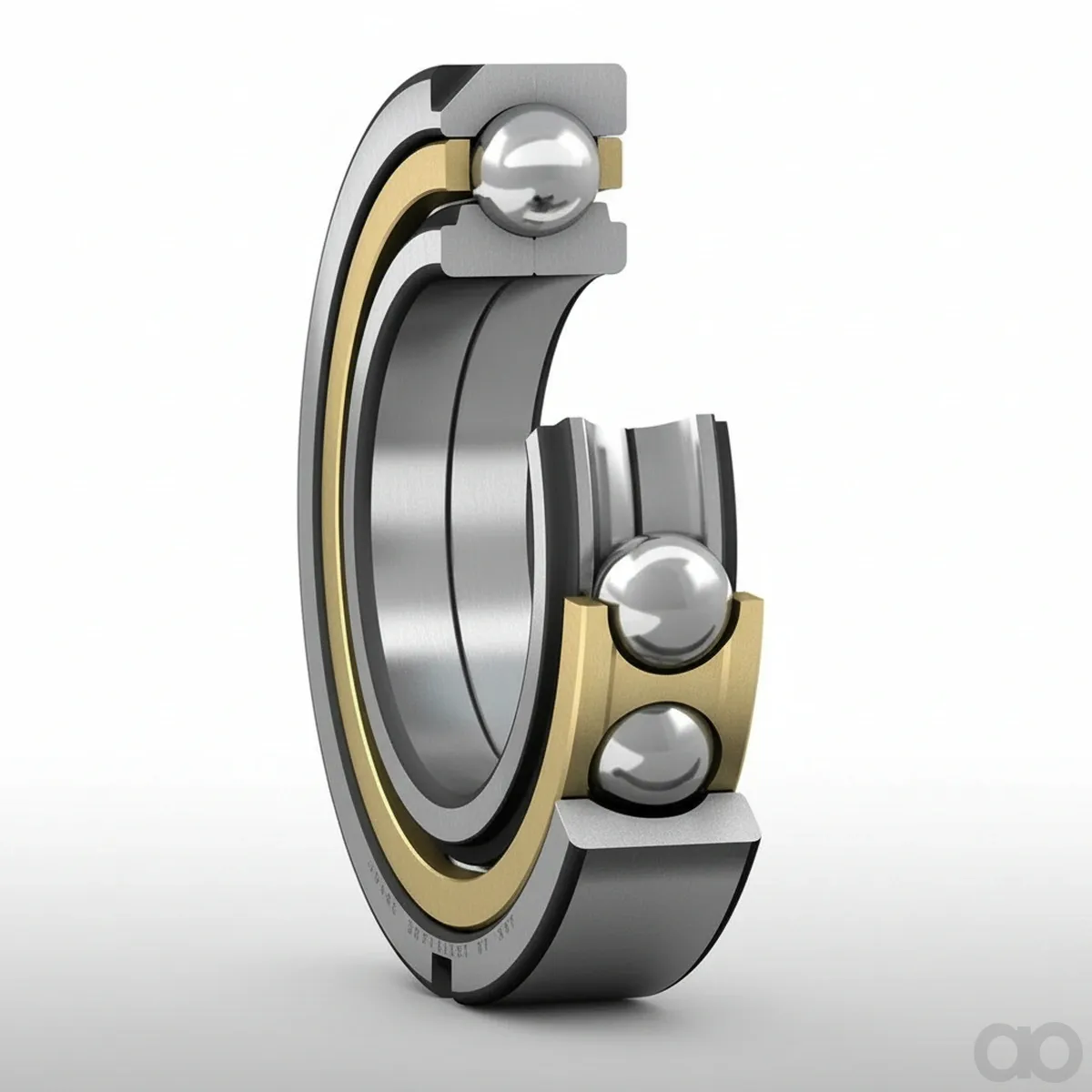 SKF - QJ318N2MAC3 - Angular Contact Ball Bearing QJ 318 N2MA/C3