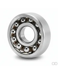 Steyr - 2207K - Ball Bearing 2-Row Self-Aligning Tapered Bore
