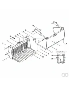 Stoll - 2448720 - Cutting Edge Side