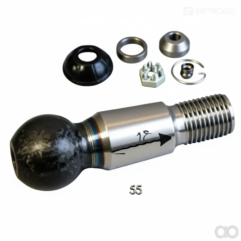 Unbranded - 522100030 - Ball Bolt Set T80 D20 Ball
