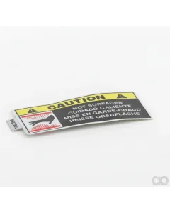 Caution - Oil Drain Air Conditioning Gas
