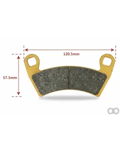 Unbranded - FA656R - Brake Pads EBC R Reinforced