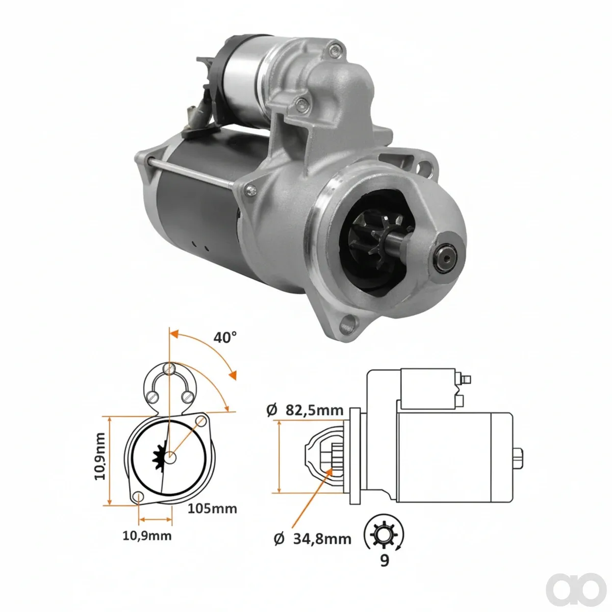 Weidemann - 1000254884 - Starter T5625 Weidemann