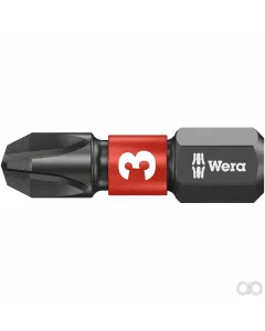 Wera - 05057615001 - 851/1 IMP DC Impaktor Bits Phillips
