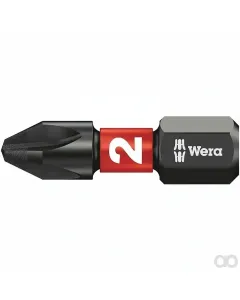 Wera - 05057616001 - 851/1 IMP DC Impaktor Bits Phillips