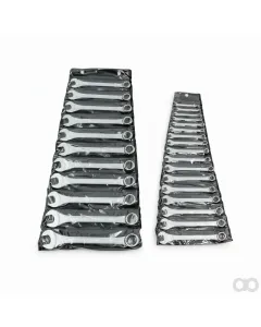 Würth - 071330850 - Ring Spanner Set Extra Long 11-Piece