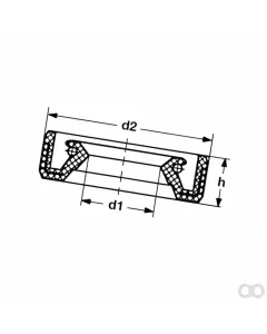 Yanmar - 100019 - Air Filter Element 3TNV88 (F3)